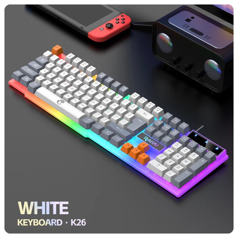 Teclado Raihu con 3 combinaciones de color - ayc