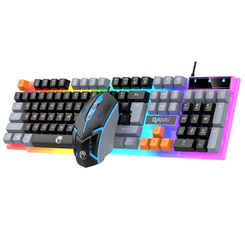 Teclado Raihu con 3 combinaciones de color - ayc